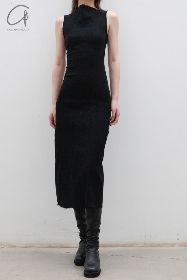 marc le bihan sleeveless dress 21964 E23 black